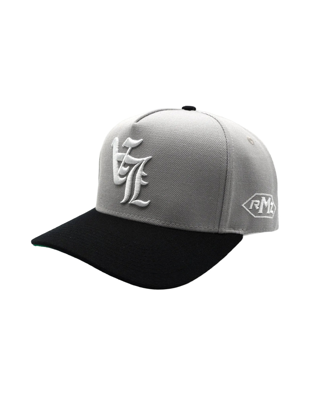 LA OG UPSIDE DOWN RMZ CAP GREY BLACK