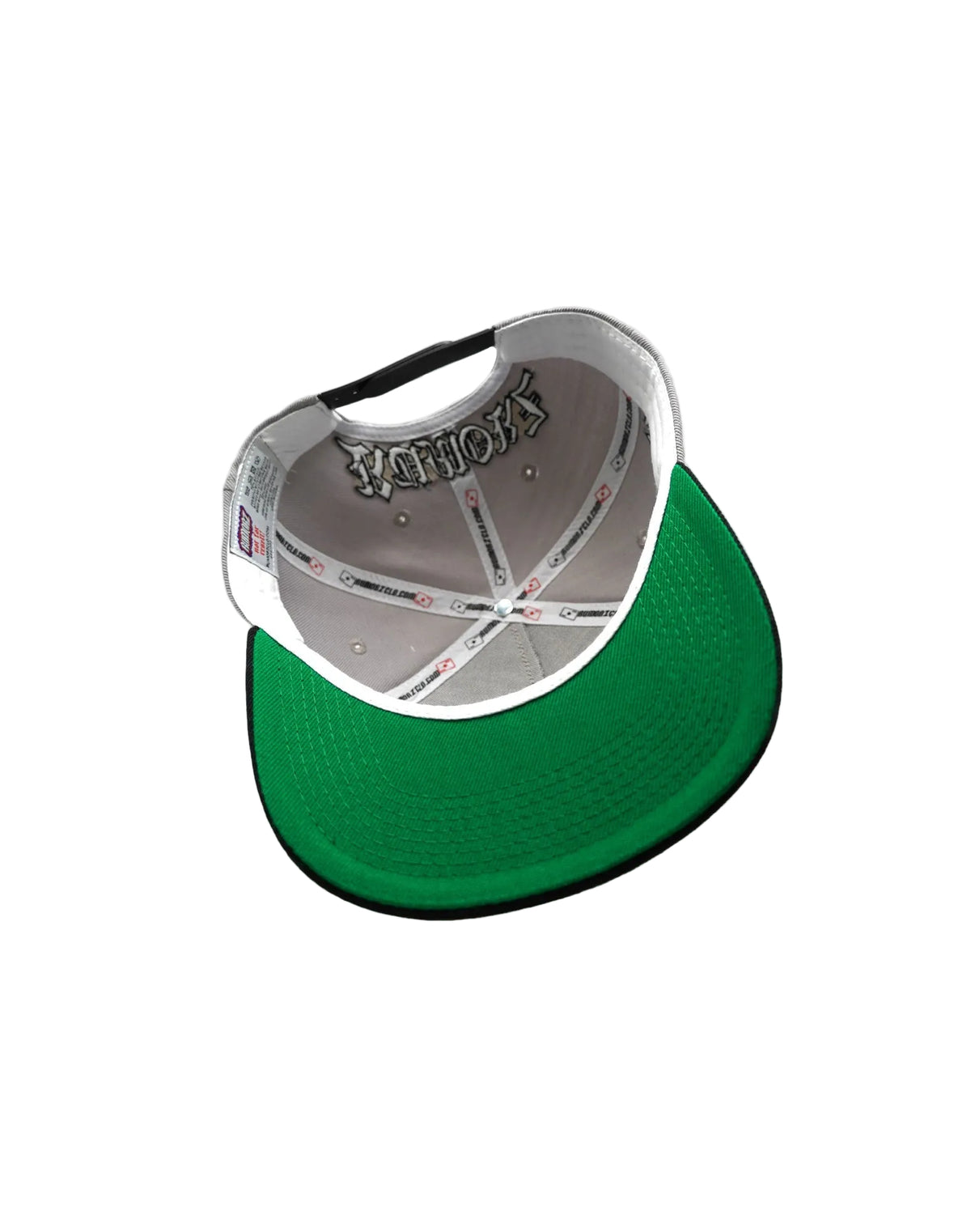 LA OG UPSIDE DOWN RMZ CAP GREY BLACK