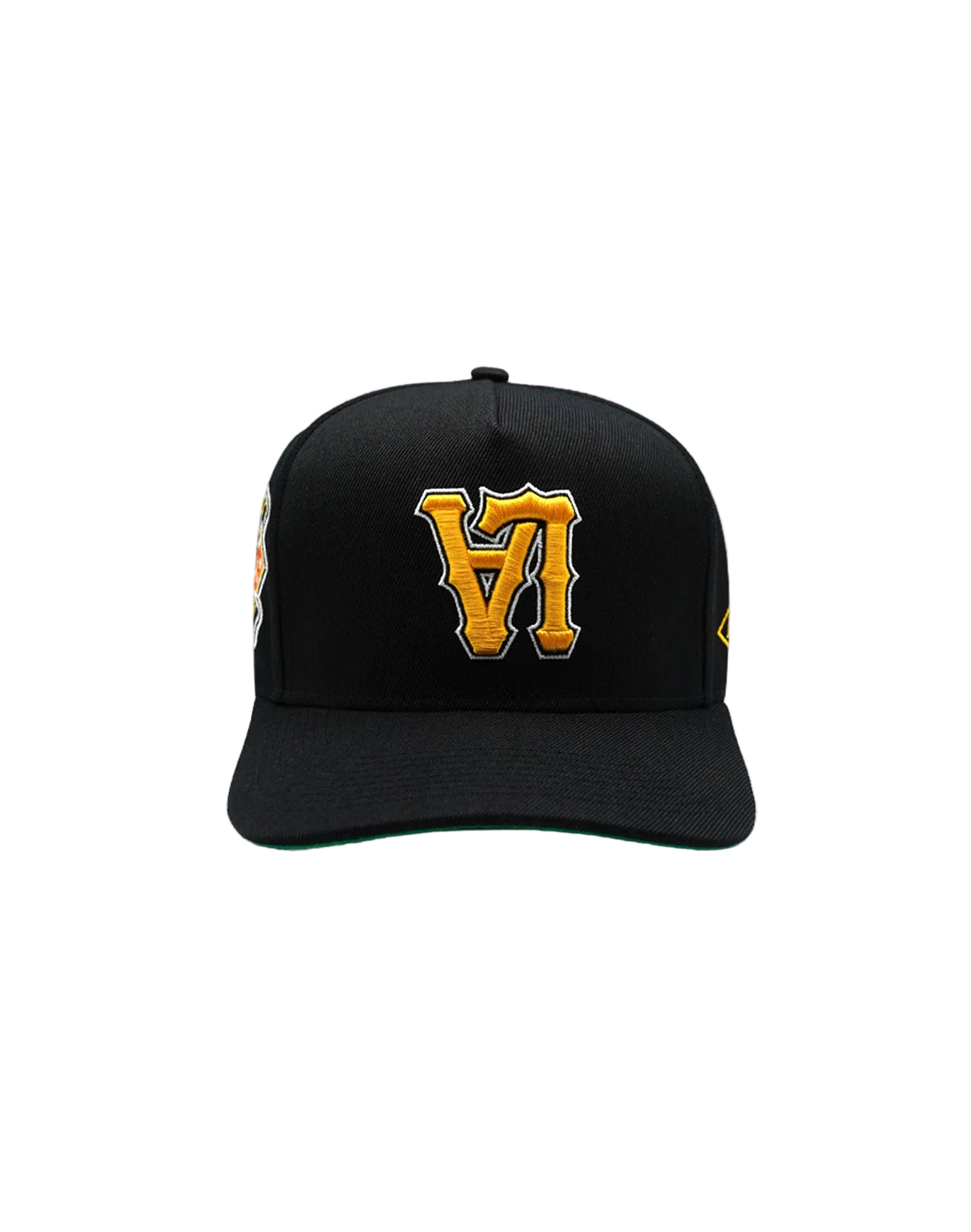 LA OUTLAW UPSIDE DOWN RMZ CAP BLACK-YELLOW