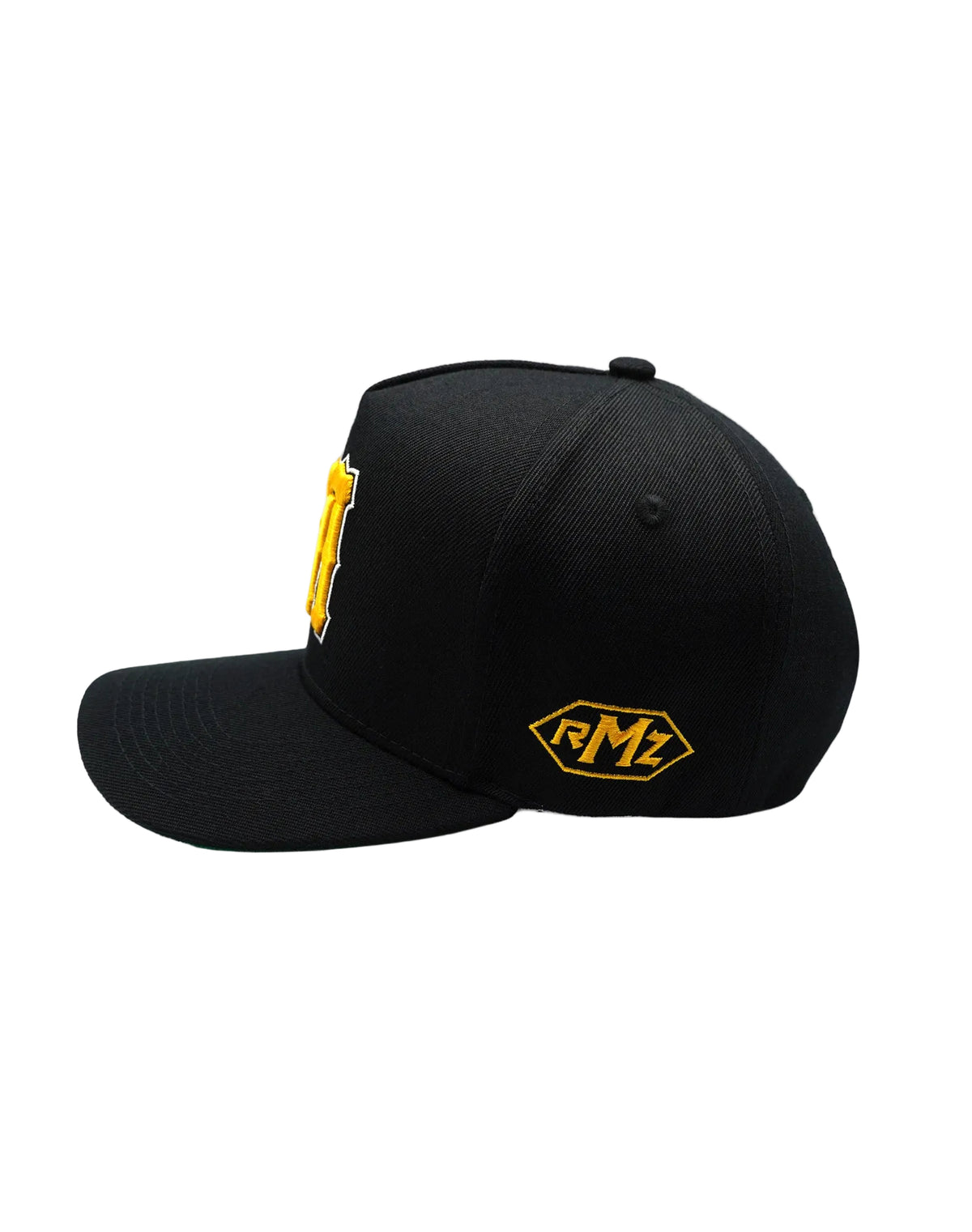 LA OUTLAW UPSIDE DOWN RMZ CAP BLACK-YELLOW