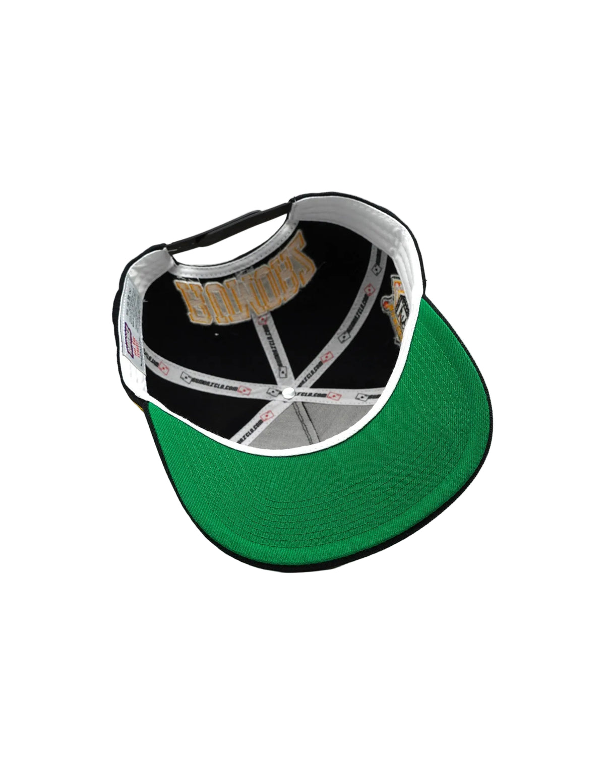 LA OUTLAW UPSIDE DOWN RMZ CAP BLACK-YELLOW