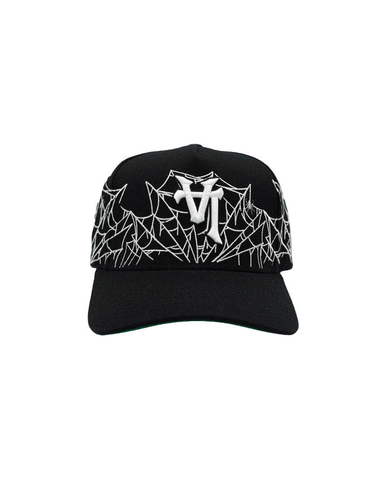 RUMORZ LA SPIDER UPSIDE DOWN RMZ CAP BLACK RUMORZ