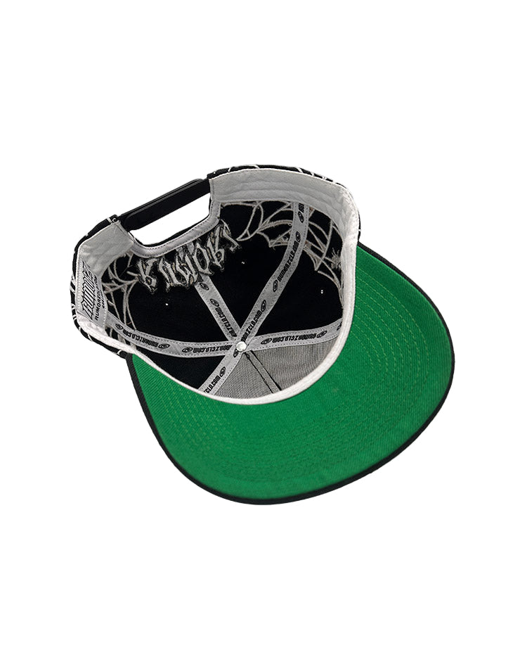 RUMORZ LA SPIDER UPSIDE DOWN RMZ CAP BLACK RUMORZ
