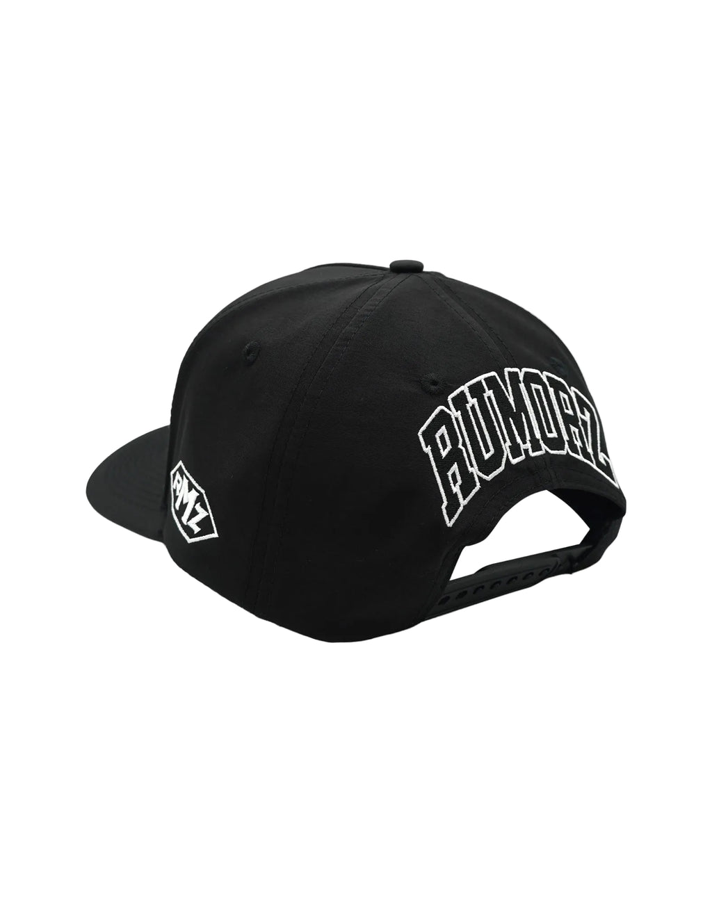 LA UPSIDE DOWN RMZ CAP BLACK NYLON