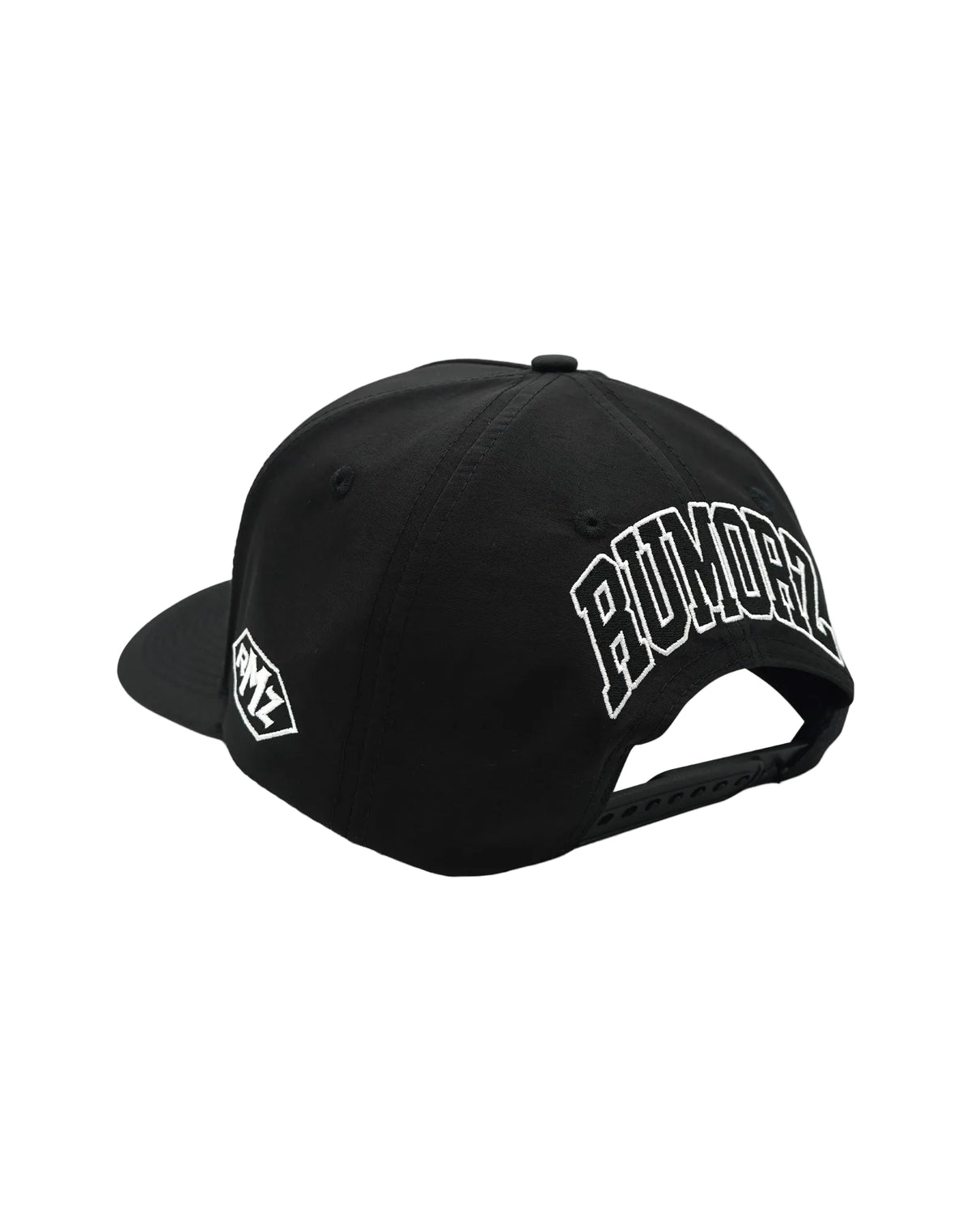 LA UPSIDE DOWN RMZ CAP BLACK NYLON