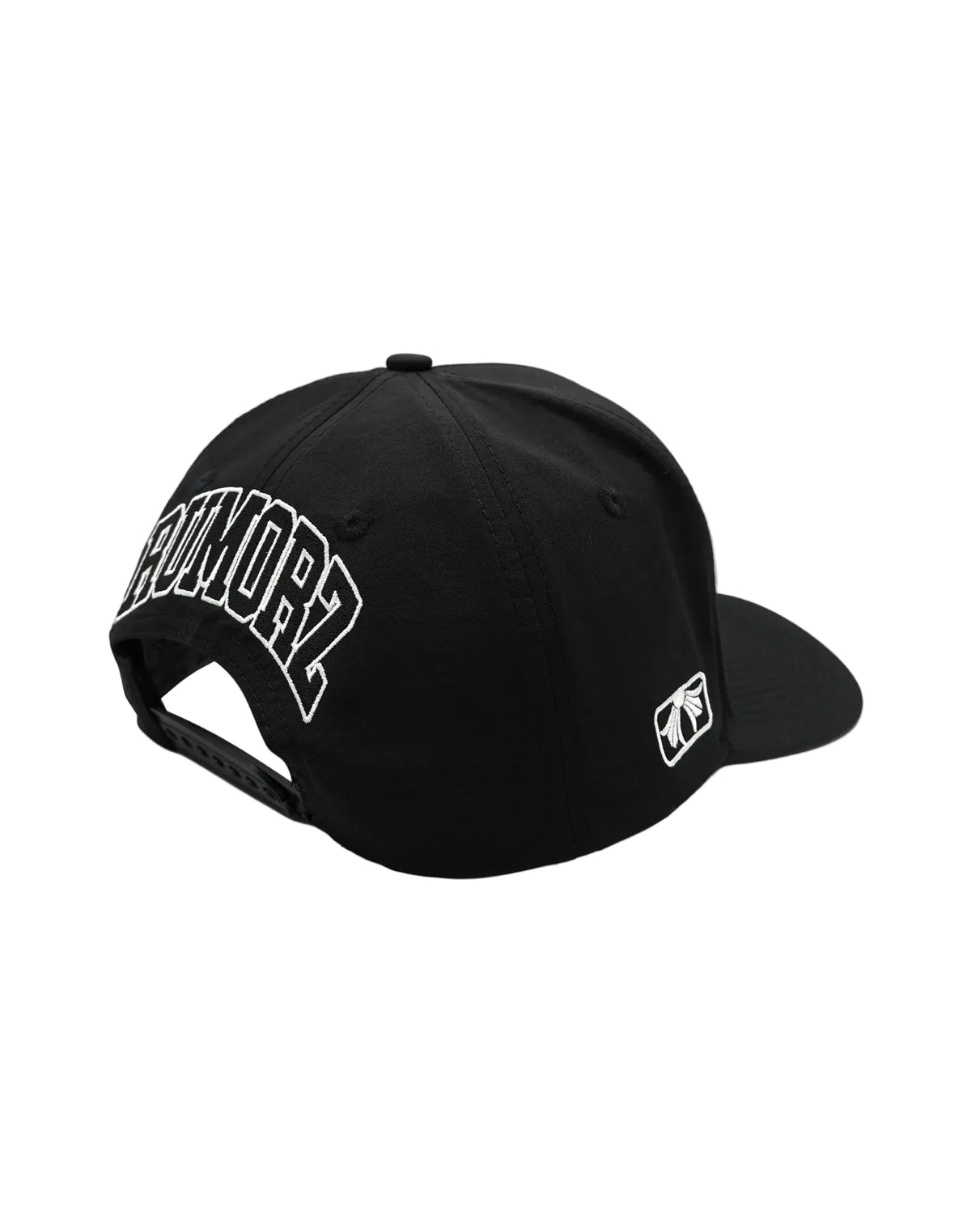 LA UPSIDE DOWN RMZ CAP BLACK NYLON