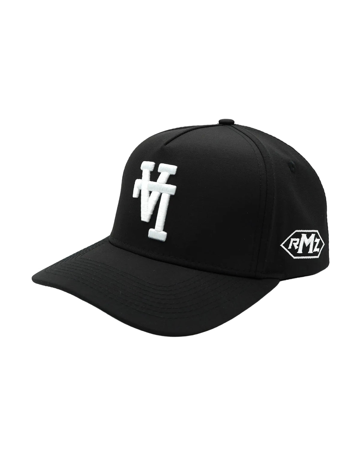 LA UPSIDE DOWN RMZ CAP BLACK NYLON