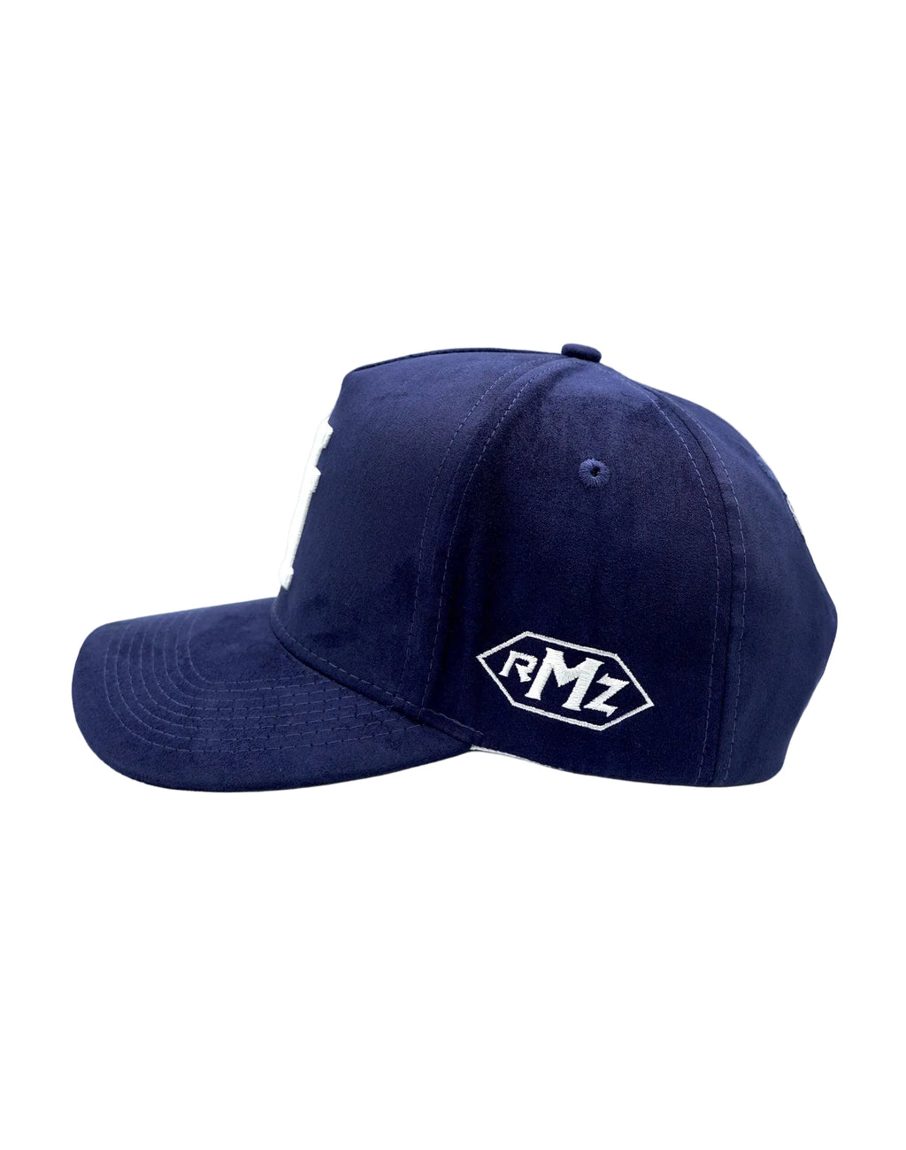 LA UPSIDE DOWN RMZ CAP NAVY SUEDE