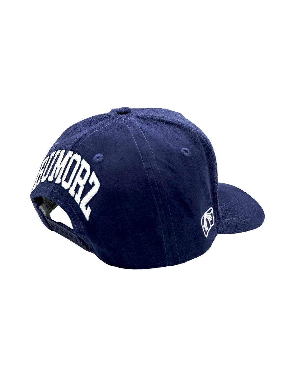 LA UPSIDE DOWN RMZ CAP NAVY SUEDE