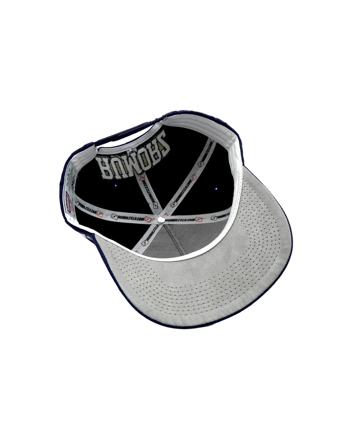 LA UPSIDE DOWN RMZ CAP NAVY SUEDE