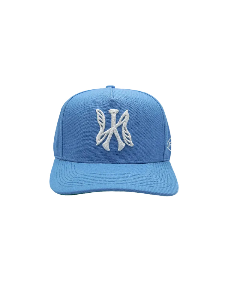 RUMORZ NY BUTTERFLY UPSIDE DOWN RMZ CAP BABY BLUE