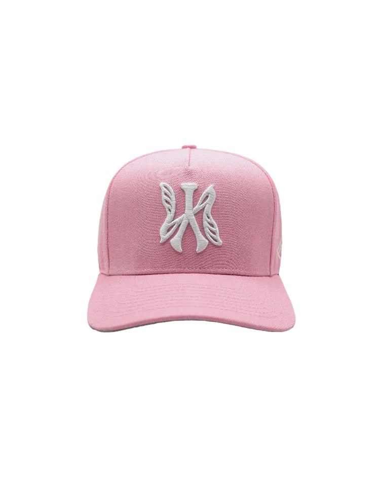 RUMORZ NY BUTTERFLY UPSIDE DOWN RMZ CAP PINK