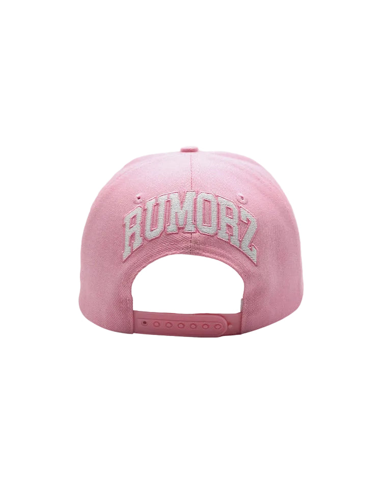 RUMORZ NY BUTTERFLY UPSIDE DOWN RMZ CAP PINK