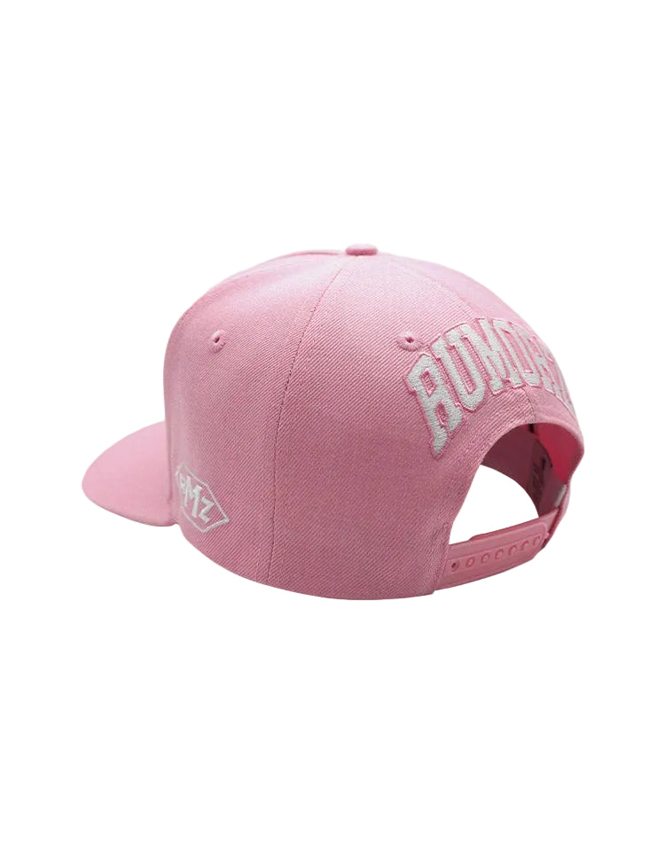 RUMORZ NY BUTTERFLY UPSIDE DOWN RMZ CAP PINK