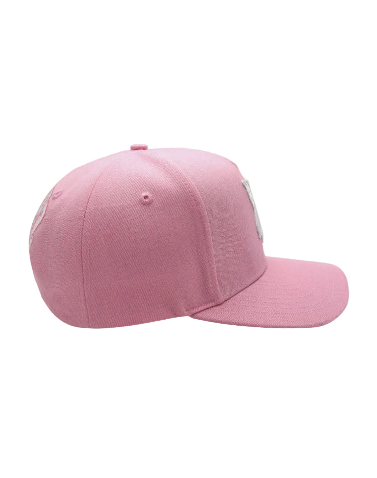 RUMORZ NY BUTTERFLY UPSIDE DOWN RMZ CAP PINK