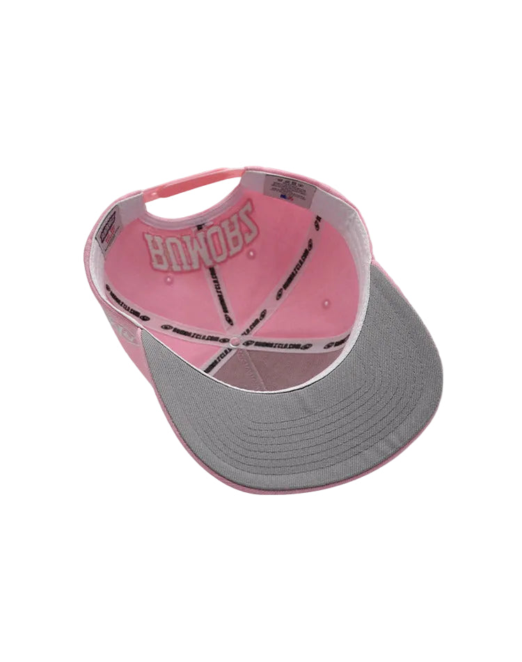 RUMORZ NY BUTTERFLY UPSIDE DOWN RMZ CAP PINK