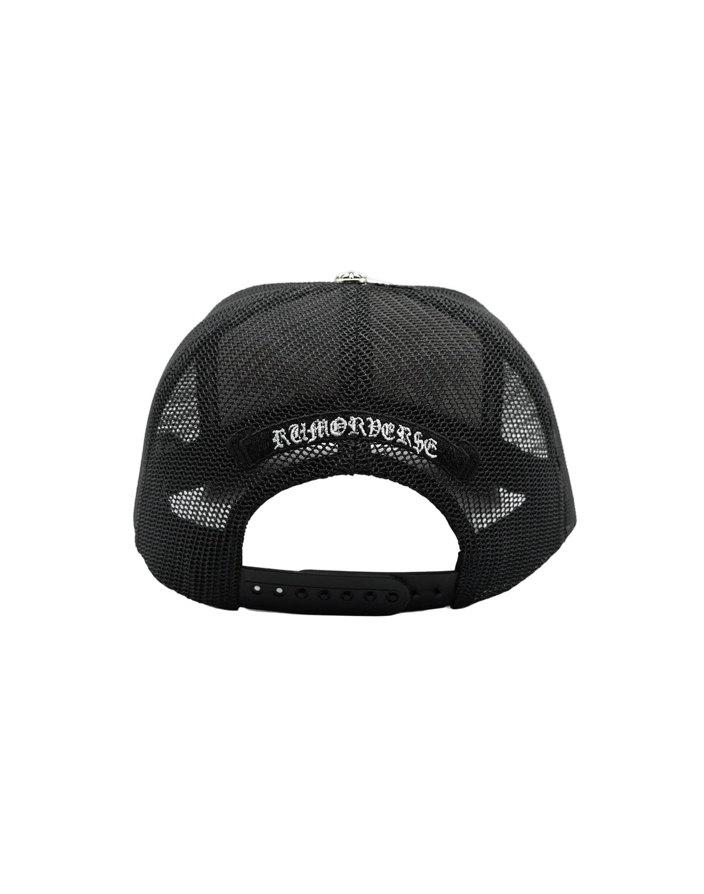 NY CANDY MIX UPSIDE DOWN RMZ TRUCKER CAP BLACK