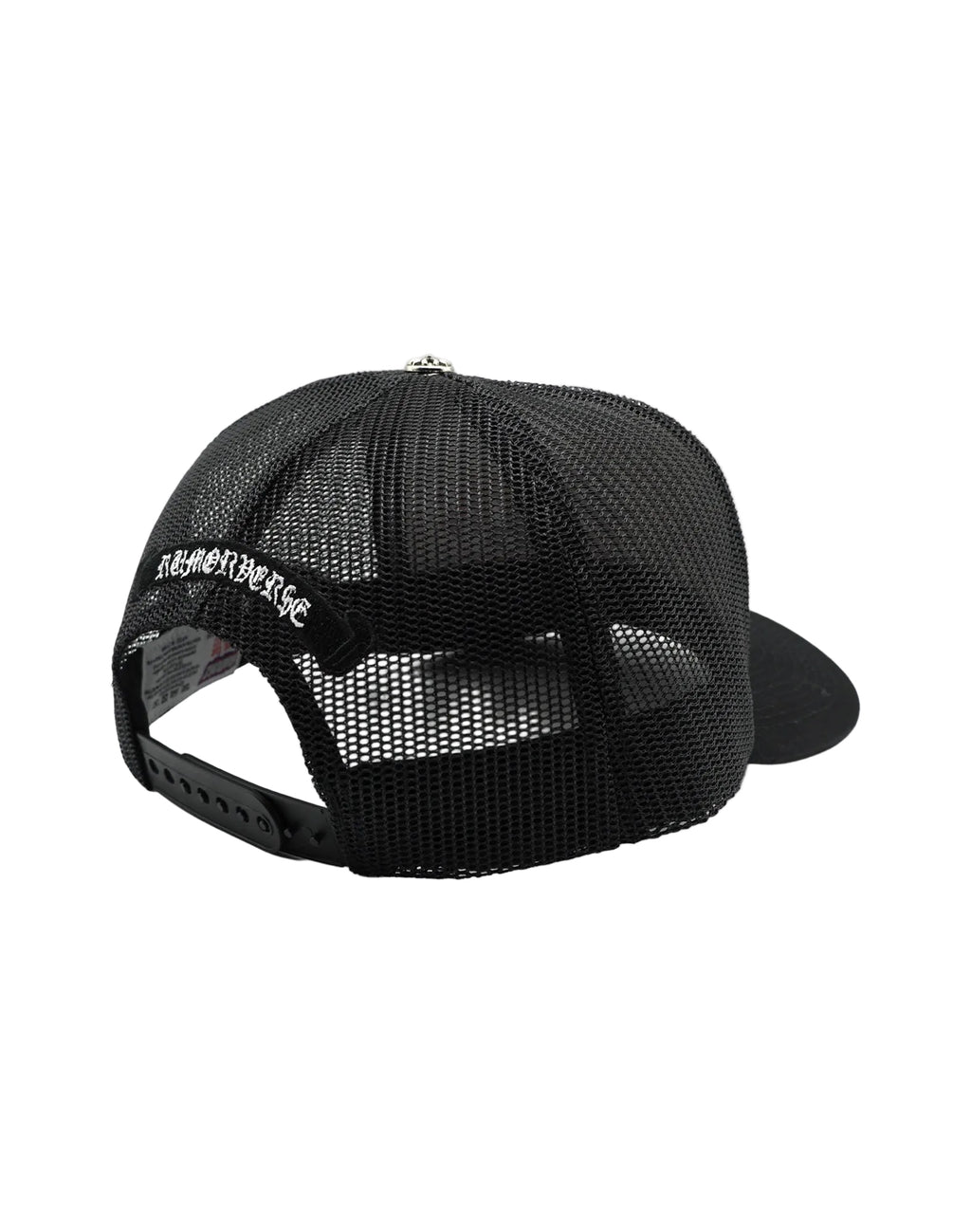 NY CANDY MIX UPSIDE DOWN RMZ TRUCKER CAP BLACK