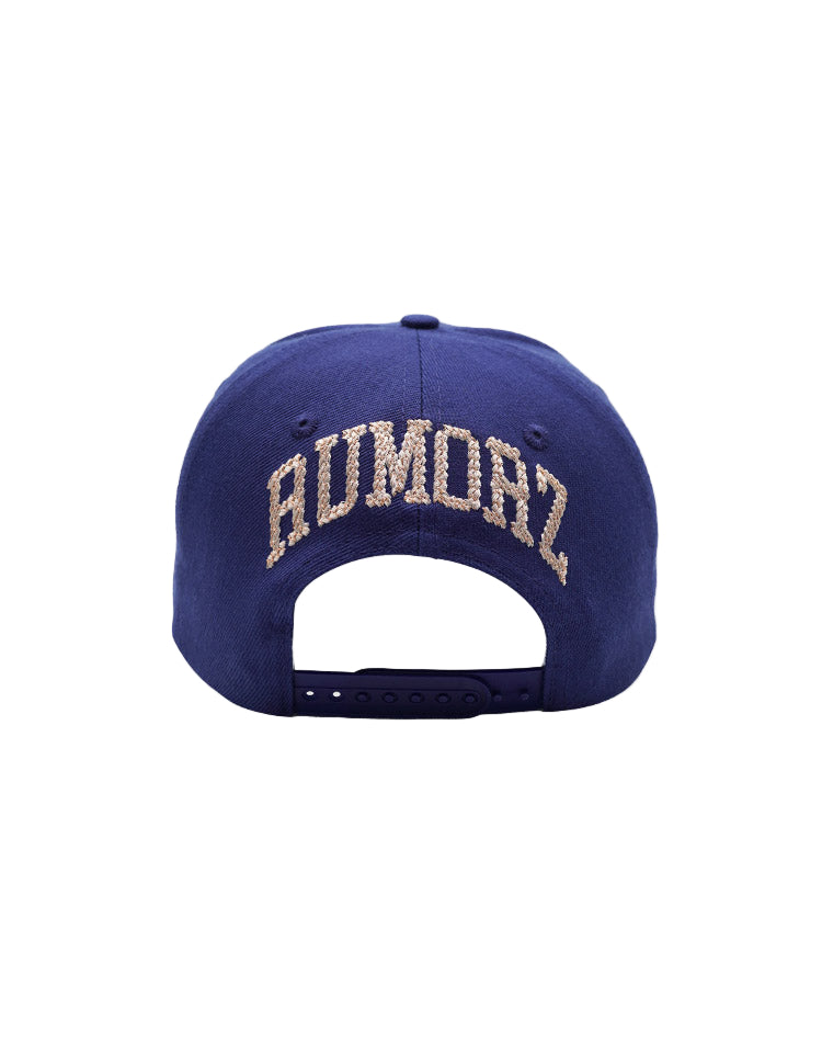 RUMORZ NY CHAIN ROSÉGOLD UPSIDE DOWN RMZ CAP NAVY