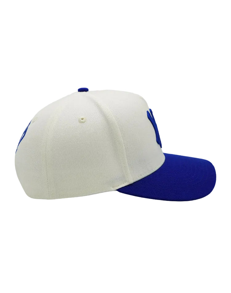 RUMORZ NY CLASSIC UPSIDE DOWN RMZ CAP CREAM BLUE