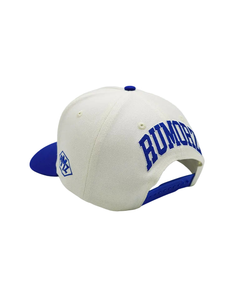 RUMORZ NY CLASSIC UPSIDE DOWN RMZ CAP CREAM BLUE