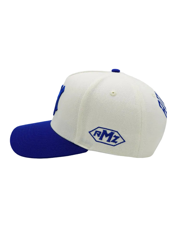 RUMORZ NY CLASSIC UPSIDE DOWN RMZ CAP CREAM BLUE