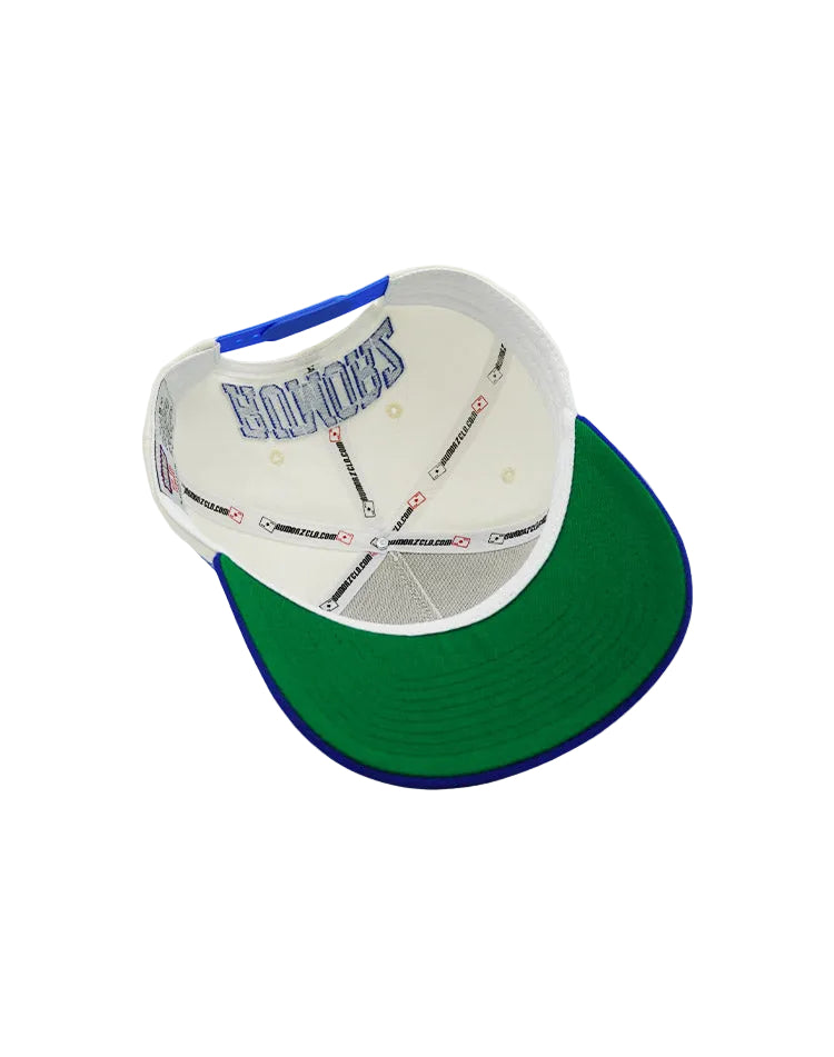 RUMORZ NY CLASSIC UPSIDE DOWN RMZ CAP CREAM BLUE