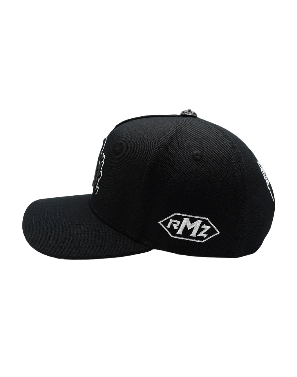NY OG UPSIDE DOWN RMZ CAP BLACK-WHITE