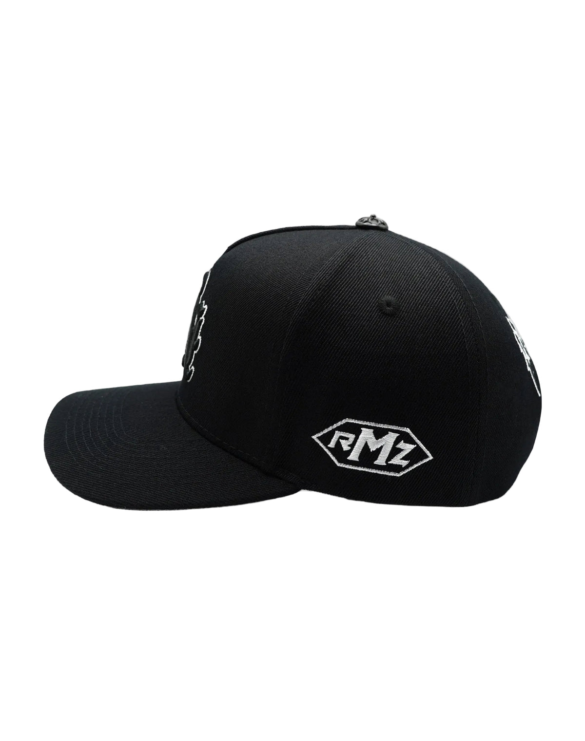 NY OG UPSIDE DOWN RMZ CAP BLACK-WHITE
