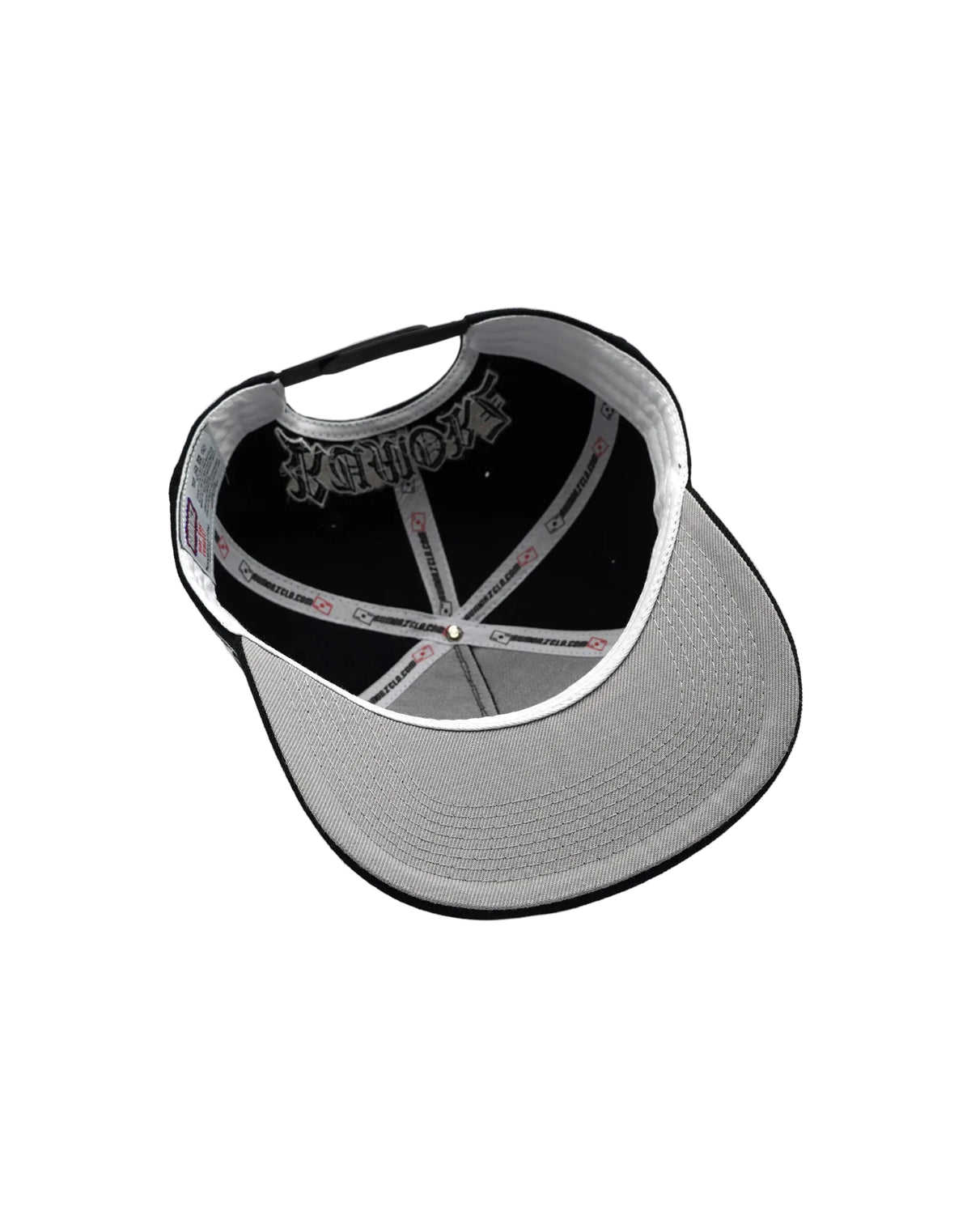 NY OG UPSIDE DOWN RMZ CAP BLACK-WHITE