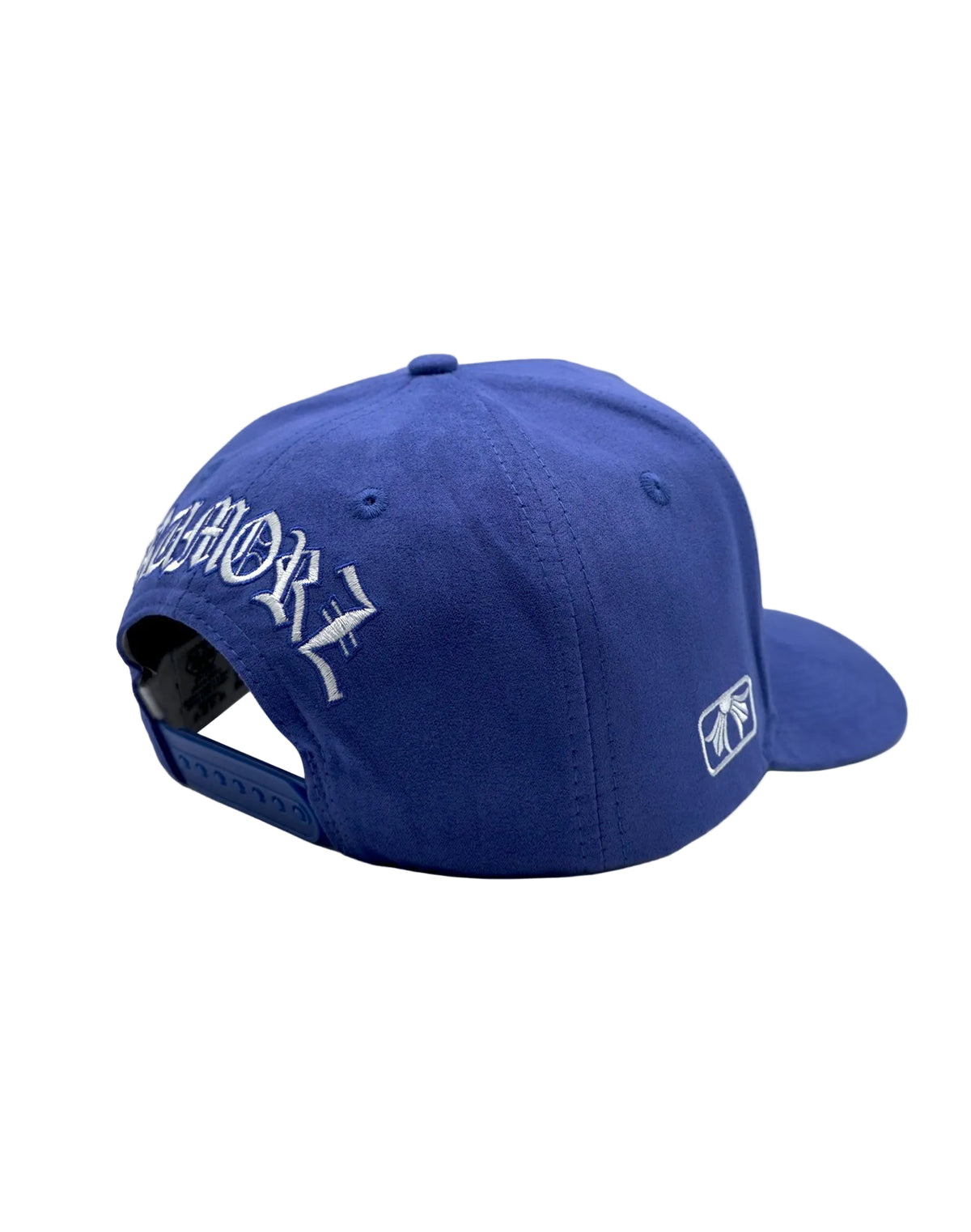 NY OG UPSIDE DOWN RMZ CAP WASHED BLUE SUEDE