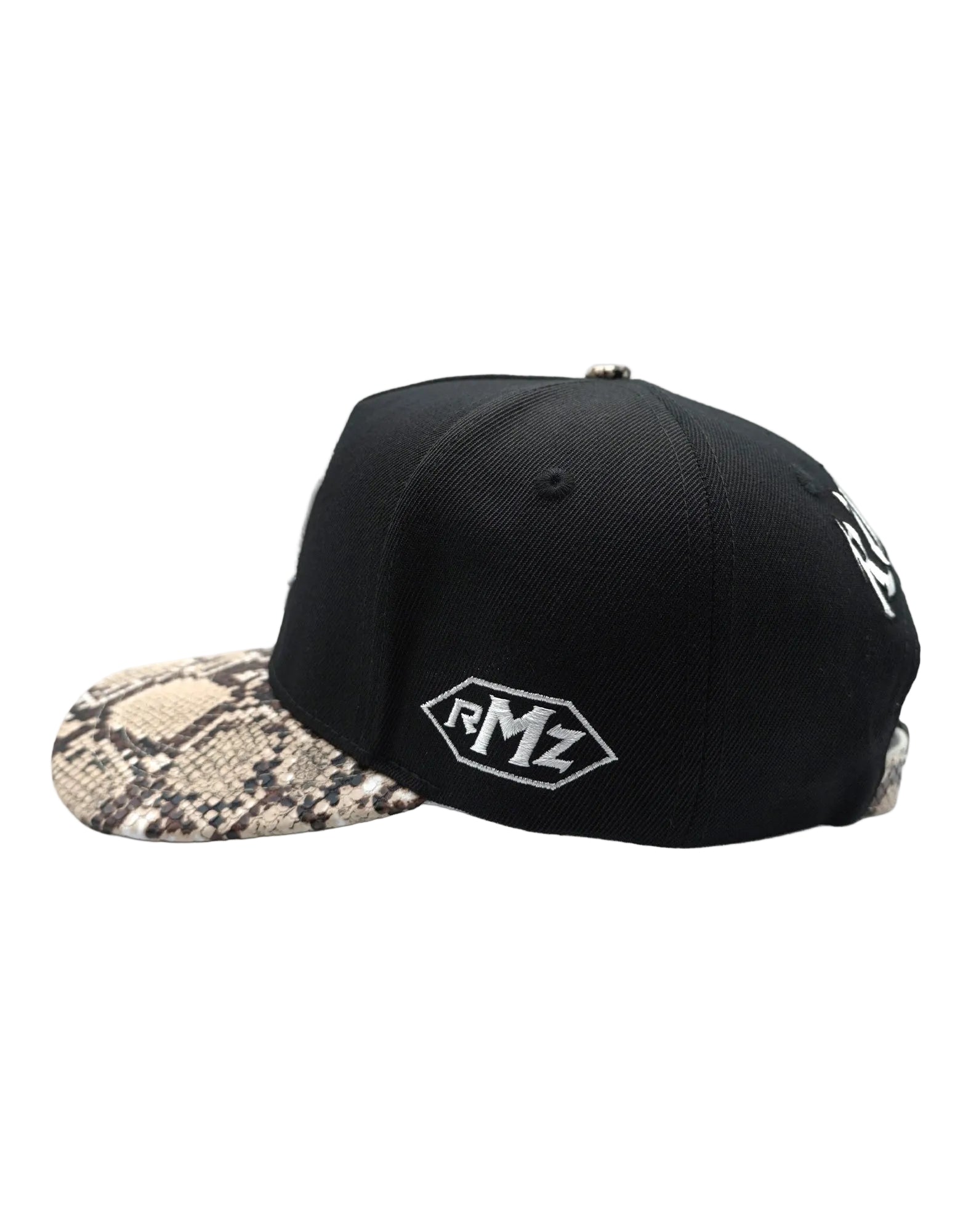 RUMORZ NY SNAKE UPSIDE DOWN RMZ CAP BLACK