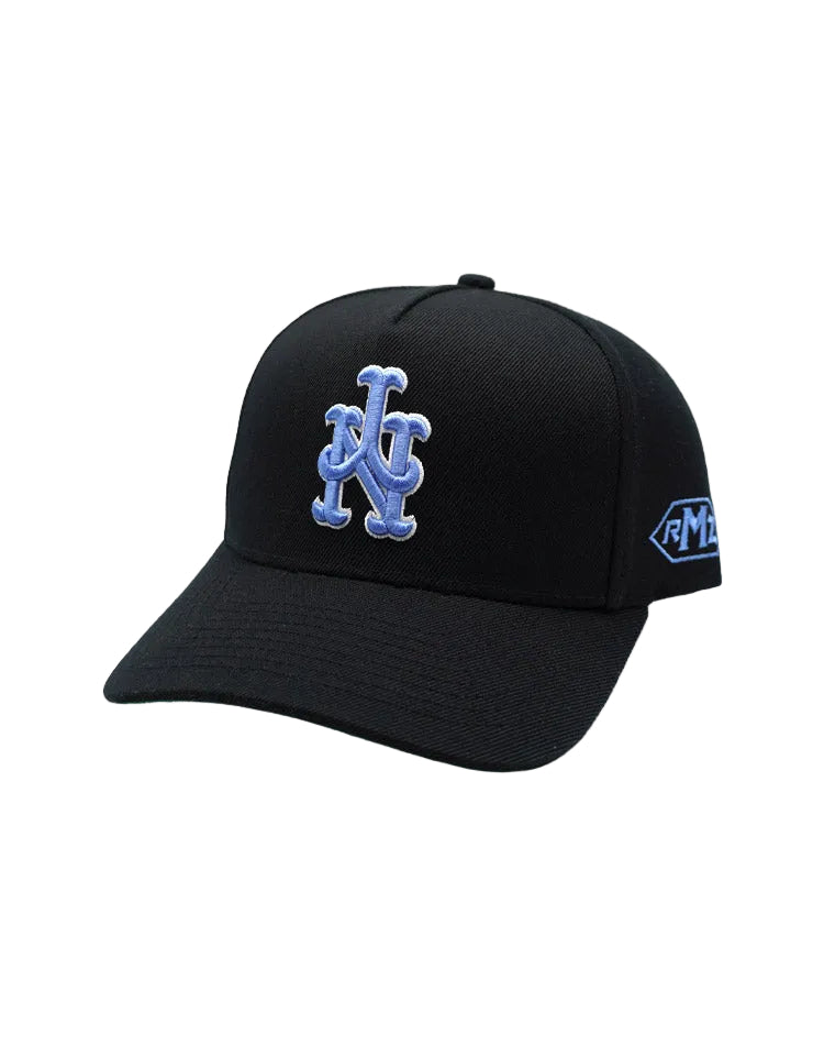 RUMORZ NYM CLASSIC UPSIDE DOWN RMZ CAP BLACK-BABY BLUE