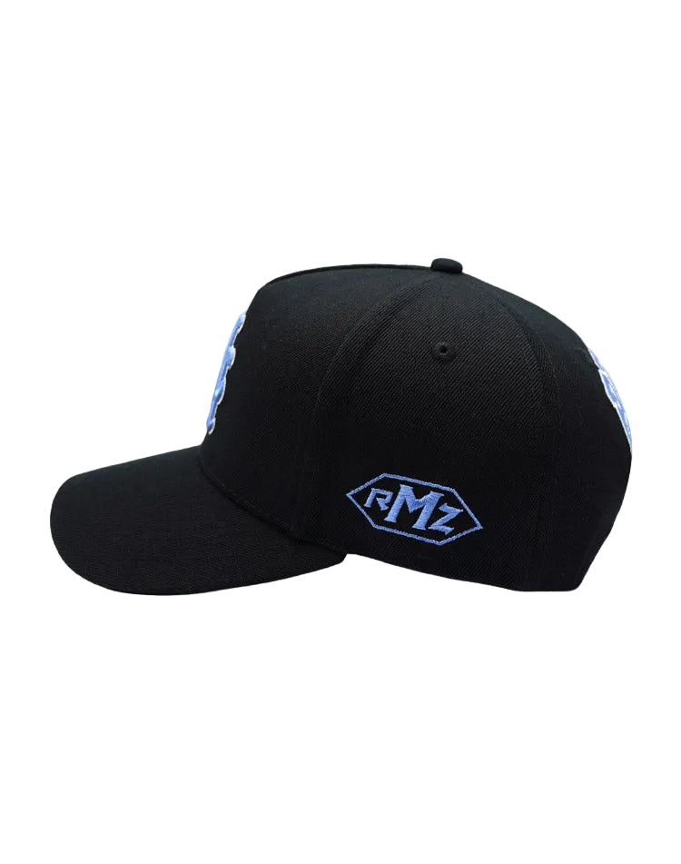 RUMORZ NYM CLASSIC UPSIDE DOWN RMZ CAP BLACK-BABY BLUE