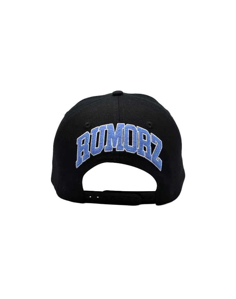 RUMORZ NYM CLASSIC UPSIDE DOWN RMZ CAP BLACK-BABY BLUE