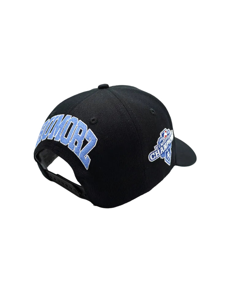 RUMORZ NYM CLASSIC UPSIDE DOWN RMZ CAP BLACK-BABY BLUE