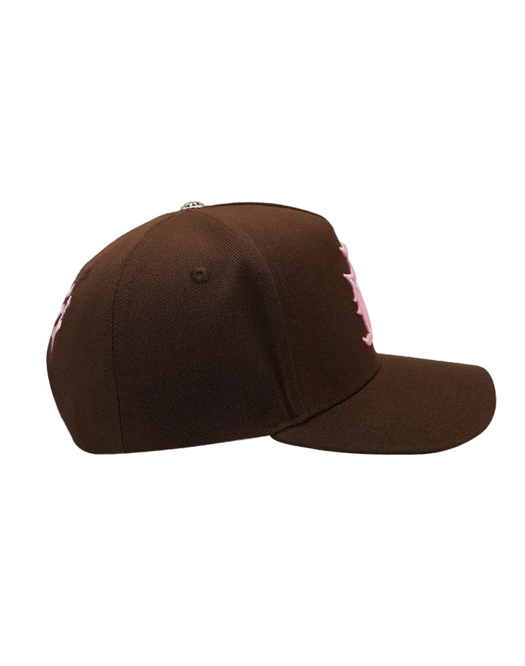 RUMORZ LA OG UPSIDE DOWN RMZ CAP BROWN-PINK