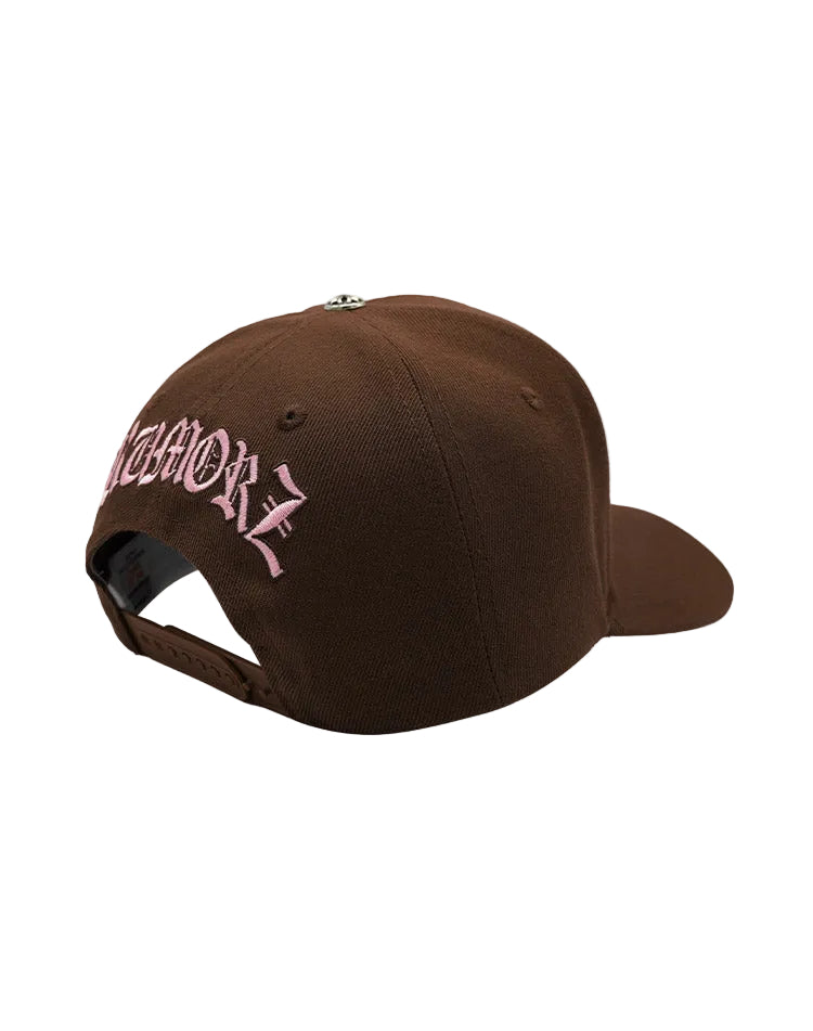RUMORZ LA OG UPSIDE DOWN RMZ CAP BROWN-PINK