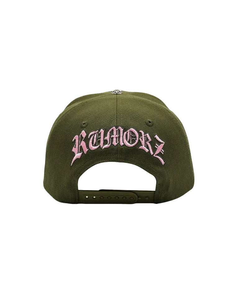 RUMORZ LA OG UPSIDE DOWN RMZ CAP KHAKI-PINK