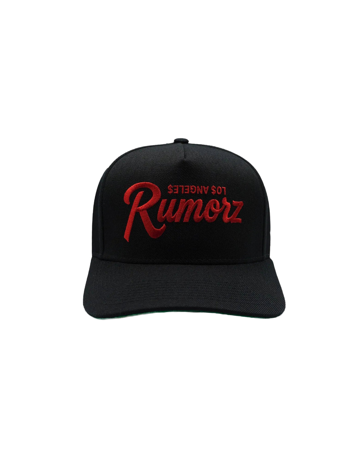 RUMORZ VINTAGE HLYW UPSIDE DOWN RMZ CAP BLACK-RED
