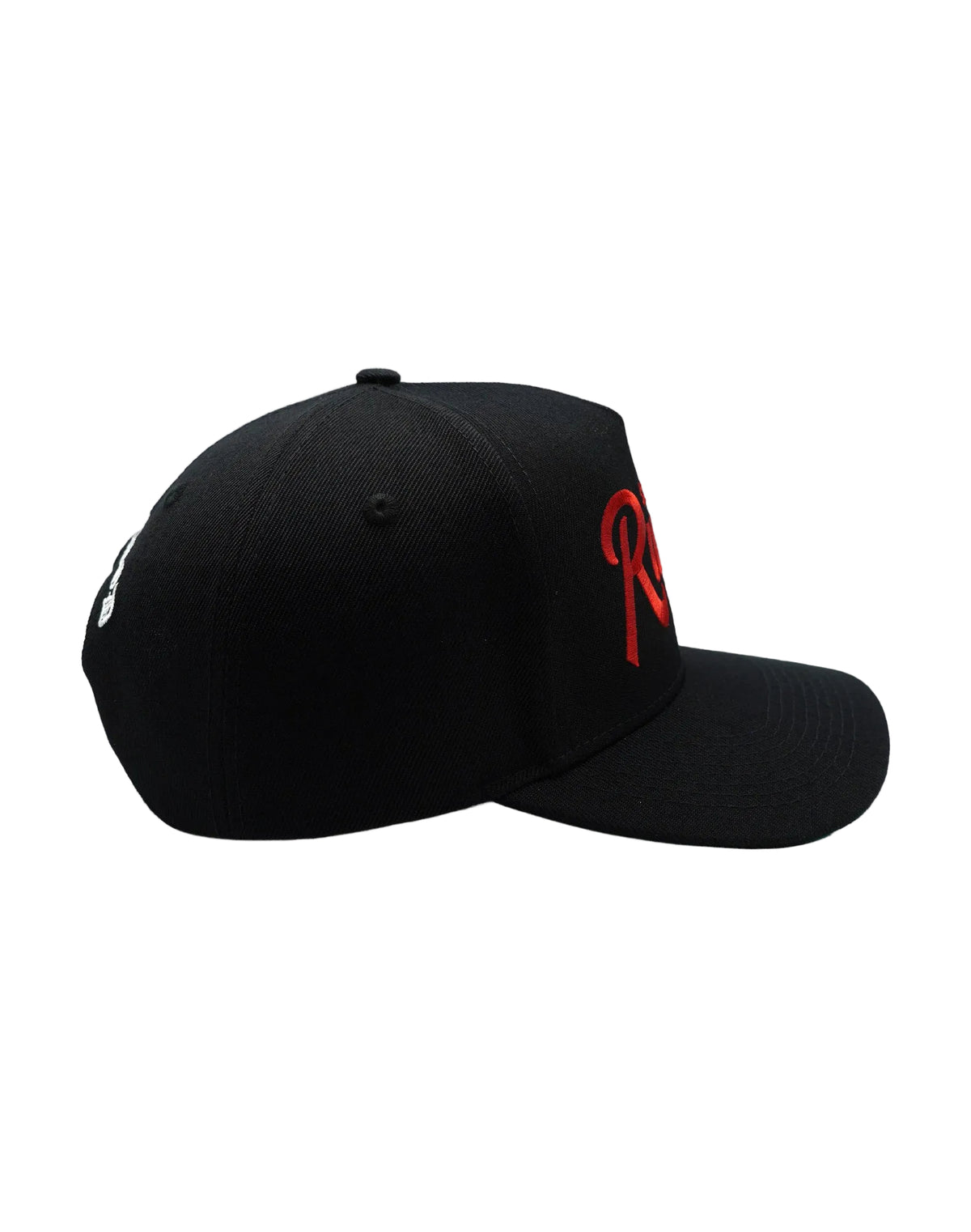 RUMORZ VINTAGE HLYW UPSIDE DOWN RMZ CAP BLACK-RED