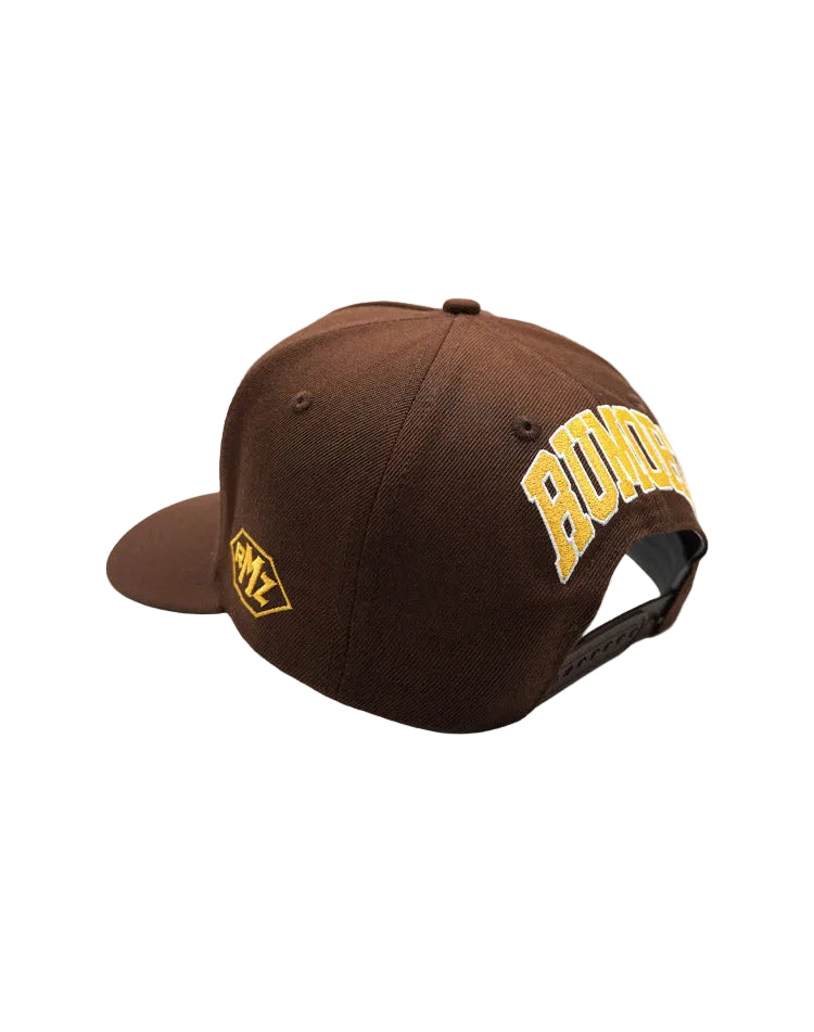 RUMORZ SD CLASSIC UPSIDE DOWN RMZ CAP BROWN-GOLD