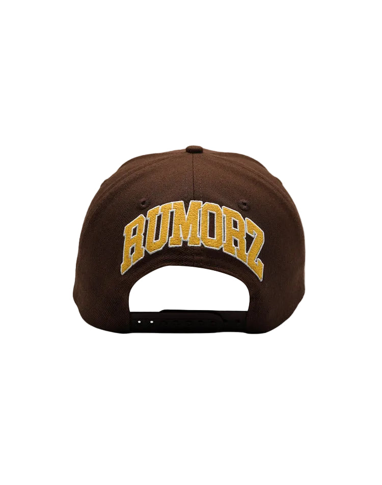 RUMORZ SD CLASSIC UPSIDE DOWN RMZ CAP BROWN-GOLD