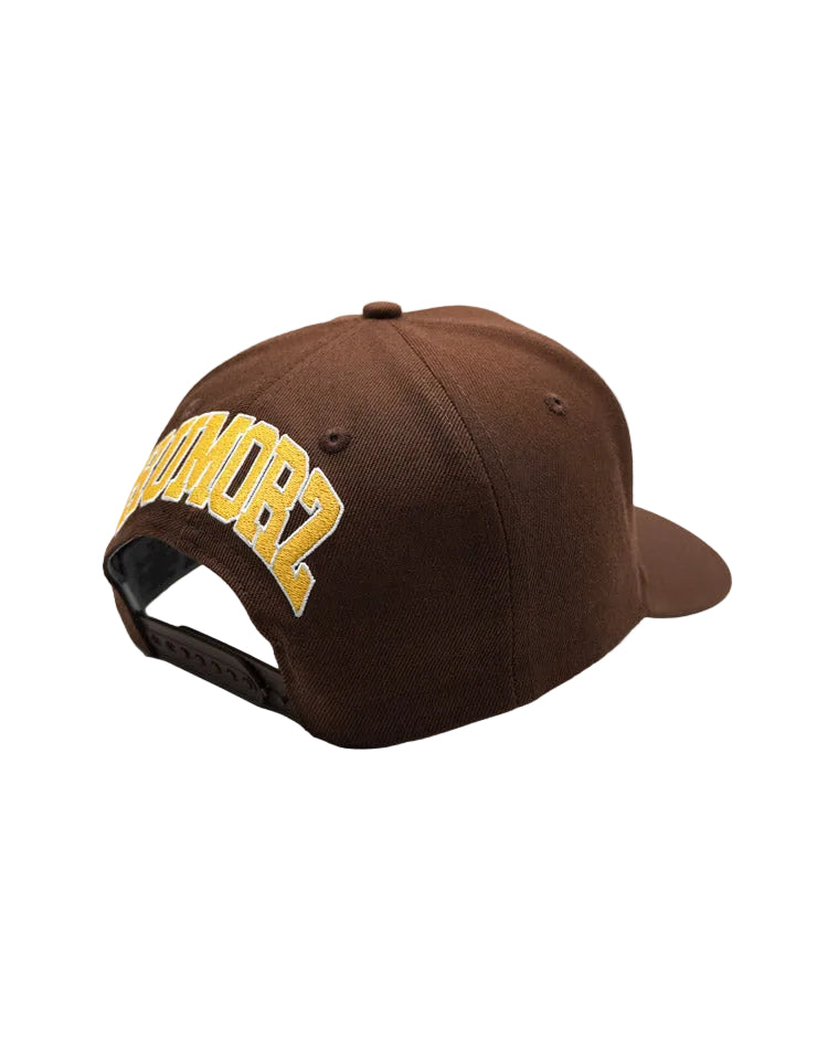 RUMORZ SD CLASSIC UPSIDE DOWN RMZ CAP BROWN-GOLD
