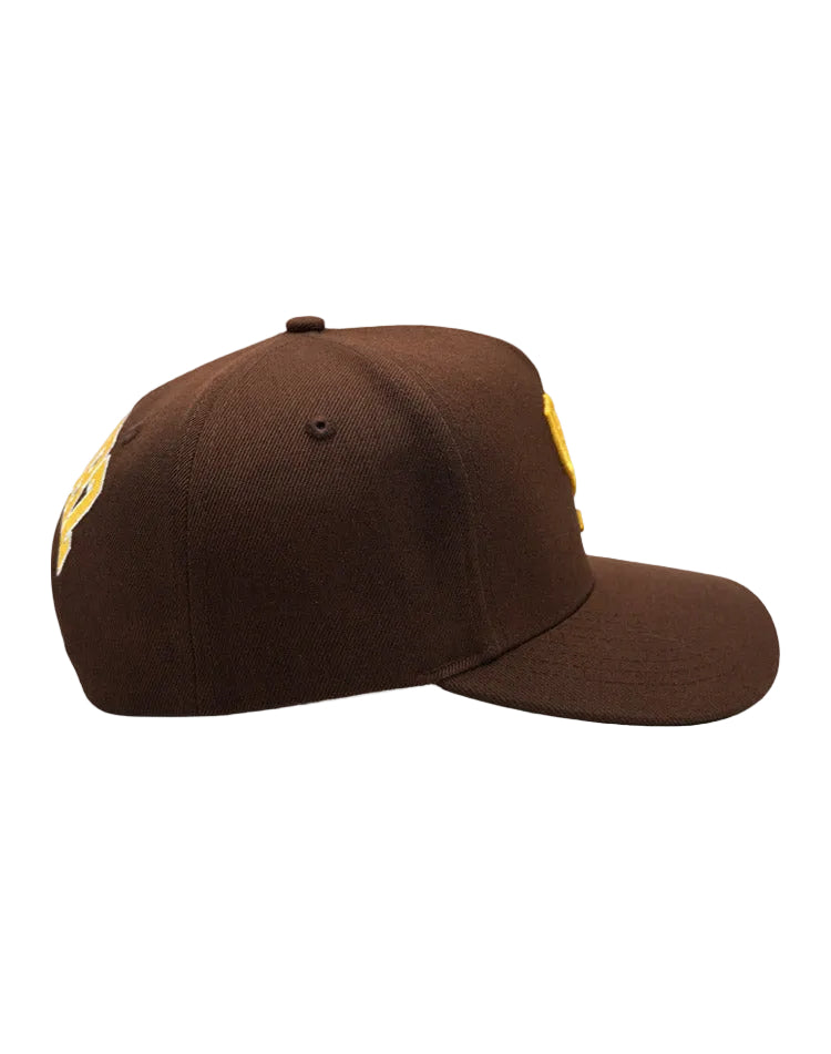 RUMORZ SD CLASSIC UPSIDE DOWN RMZ CAP BROWN-GOLD