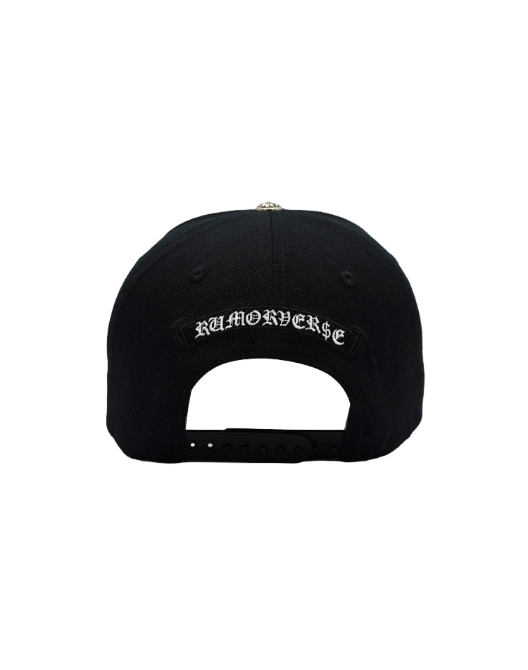 RUMORZ SQX CHROME UPSIDE DOWN RMZ CAP BLACK GREY