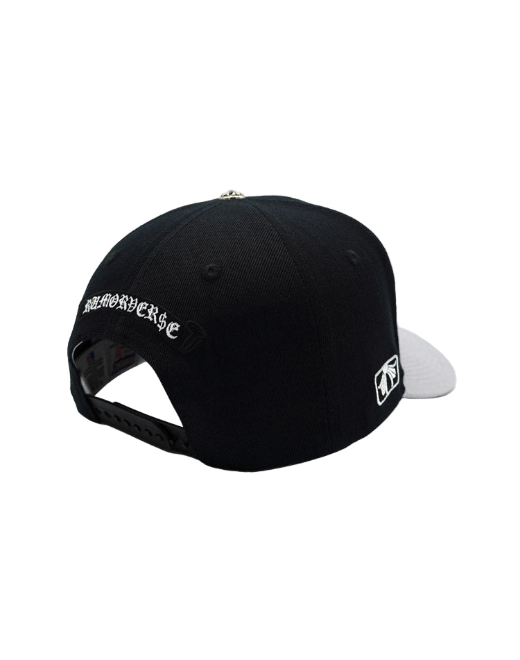 RUMORZ SQX CHROME UPSIDE DOWN RMZ CAP BLACK GREY