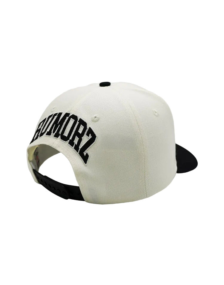 RUMORZ SQX CHROME UPSIDE DOWN RMZ CAP CREAM BLACK