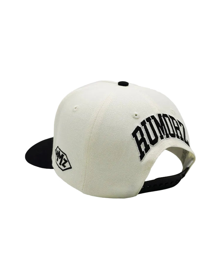 RUMORZ SQX CHROME UPSIDE DOWN RMZ CAP CREAM BLACK