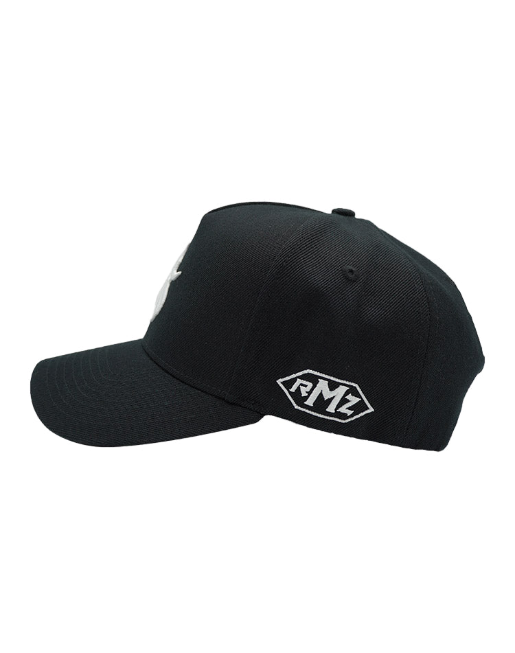 RUMORZ SQX CLASSIC UPSIDE DOWN RMZ CAP BLACK